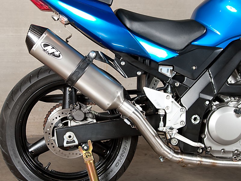 Suzuki sv650 deals full exhaust system